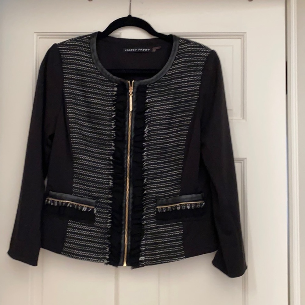 Short black jacket